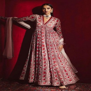 Femmes Kurti Robe Reyon Matériel Femmes Anarkali Kurti Indien Vêtements Femmes Robe Ethnique Indien Kurta Ethnique Indien Kurta - Product Image 2