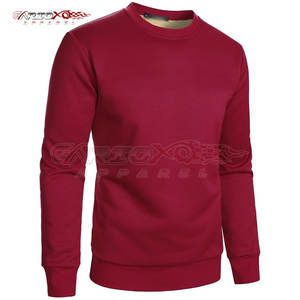 Sweat-shirt Sherpa classique pour hommes Sweat-shirt polaire Sherpa à manches longues avec ourlet élastique - Product Image 4
