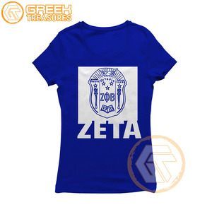 Camiseta Casual de Algodón para Mujer de la Hermandad Zeta Phi Beta, Personalizada al por Mayor, de Alta Calidad, Transpirable, Estampada o Lisa, Talla XL - Product Image 2