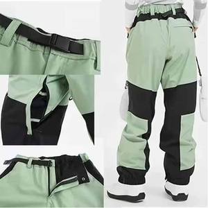 Pantalones de chándal deportivos transpirables para hombres y mujeres, Material de toalla tejida de 300g, pantalones de fitness con cierre abierto y cordón de cantidad media - Product Image 4