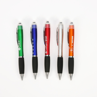 Stylo personnalisé imprimé pour stylet, nouveauté, stylo à bille, encre à bille, en caoutchouc, silicone, pour cadeau, avec logo laser