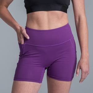 Short de cyclisme pour femme confortable séchage rapide extensible Gym Yoga course Performance Shorts Pilates Logo personnalisé OEM ODM - Product Image 1