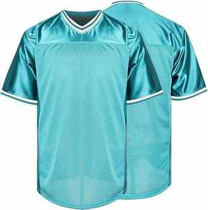 Streetwear Chemises de football américain vintage Maillot de football américain surdimensionné au design boxé personnalisé en gros - Product Image 1