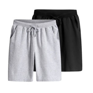 Short personnalisé décoloré pour hommes Lavage à l'acide OEM été Streetwear 100% coton Vintage French Terry Short pour hommes - Product Image 1