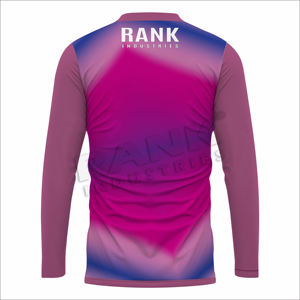 T-shirt à manches longues imprimé pour hommes T-shirt à manches longues en coton doux et décontracté Design élégant pour hommes T-shirt à manches longues imprimé - Product Image 3