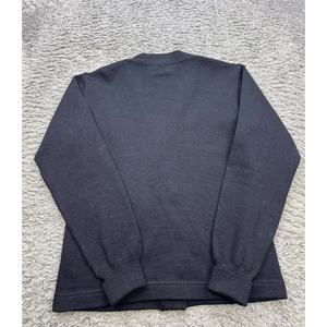 Vente en gros Cardigan boutonné unisexe à col en V Letterman Pull en coton mélangé pour une université légère et décontractée - Product Image 2