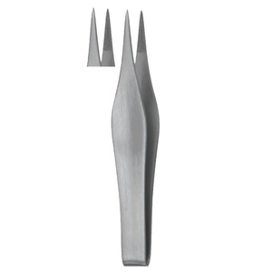 Pinces à épiler chirurgicales Feilchenfeld en gros, style pince à épiler, manuelles, en acier inoxydable, certifiées CE, instruments médicaux cliniques - Product Image 2