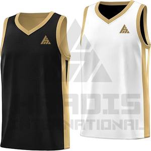 Vente en gros, vêtements de basket-ball par sublimation, maillot de basket-ball réversible personnalisé à séchage rapide, maillots de basket-ball réversibles à double couche - Product Image 5