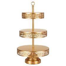 Soporte Vintage de latón puro para pastel, soporte para pastel de boda, servicio de diseño moderno de lujo, artesanía de alta calidad para decoración del hogar y Hotel - Product Image 2
