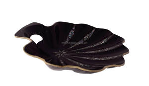 ถาดไม้สี่เหลี่ยมผืนผ้าโบราณฝังแม่ของถาดมุกแผ่นไม้ที่กำหนดเองสำหรับการตกแต่งช็อคโกแลต - Product Image 3