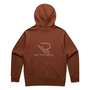 Men's New Fashion <b>Orange</b> Plain Pullover 1/4 Zip Funnel Neck Quater Zipper Embroidered Winter Fleece 100% Cotton <b>Hoodie</b> - Product Image 4