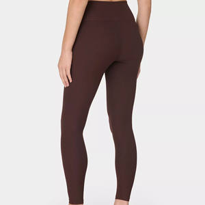 Leggings de yoga unisexes pour femmes, taille haute, haute compression, respirants, antibactériens, impression personnalisée, impression par transfert thermique, sans couture - Product Image 2