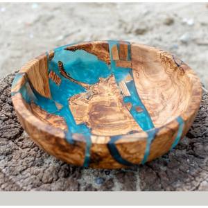 Bols à pâte en bois uniques de haute qualité pour la fabrication de bougies Bols moyens en bois d'acacia de luxe Bols en bois fabriqués au Vietnam - Product Image 4