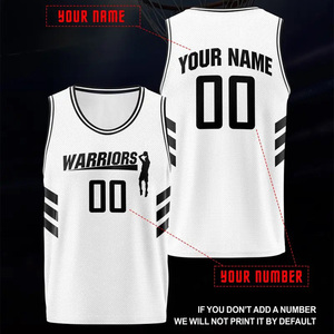 ชุดเครื่องแบบบาสเก็ตบอลชุดกีฬาแห้งเร็วดีไซน์ใหม่ - Product Image 4