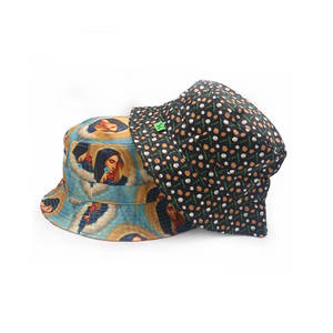 Sombreros de Pescador de Mezclilla Más Vendidos, Transpirables, 100% Algodón, Unisex, con Diseño de Bordado Personalizado para Viajes, Ciclismo y Uso al Aire Libre - Product Image 1