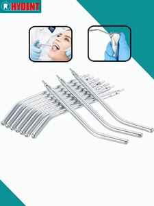 หัวฉีดพ่นน้ำและลมสำหรับงานทันตกรรม 10 ชิ้น หัวฉีดสแตนเลส 3 ทาง พร้อมท่อ อุปกรณ์ฉีดพ่นสำหรับงานทันตกรรม - Product Image 3