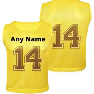 เสื้อกีฬาแขนกุดสำหรับผู้ชายเสื้อยืดผ้าตาข่ายโพลีเอสเตอร์100% ระบายอากาศได้ดีเสื้อกล้ามฟุตบอลวิ่งฤดูร้อน