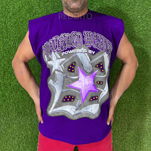 Nouveau Style été décontracté hommes sans manches débardeurs séchage rapide Fitness maillots imprimé cou pour musculation grande taille printemps - Product Image 1