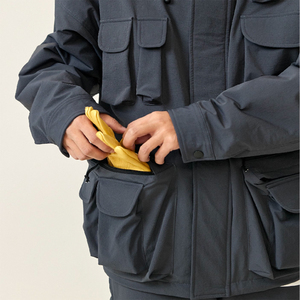 Parker hommes décontracté classique hiver Parka toile coupe-vent chaud à capuche manteau mode vêtements d'extérieur en peluche épaississement chaleur - Product Image 5