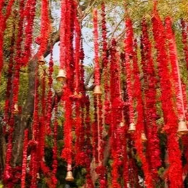 ดอกไม้ดาวเรืองเทียมสายระฆังพวงมาลัยงานแต่งงานอินเดีย Diwali Holi lohri ธีมงานปาร์ตี้ตกแต่งบ้านเทศกาล - Product Image 6