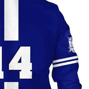 Veste universitaire en satin bleu Phi Beta Sigma 1914, style universitaire Big Sigma, vêtements personnalisés - Product Image 2