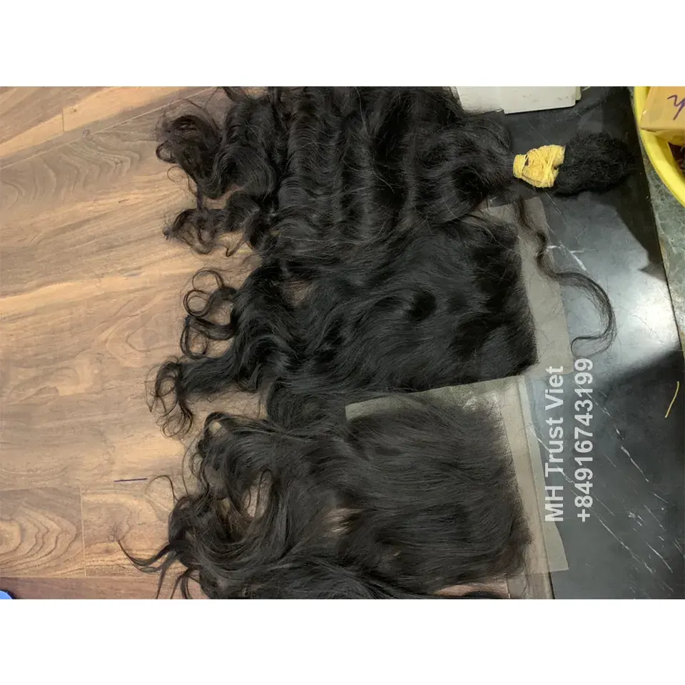Hot Sell 100% Vietnam Natuurlijke Menselijke Haarbundels Natuurlijke Vietnamese Human Hair Extensions Prijzen Voor Haar In Vietnam