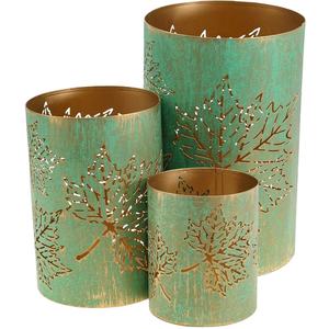 Lot de 3 bougeoirs votifs en métal et bougeoirs personnalisés en métal à bas prix - Product Image 1