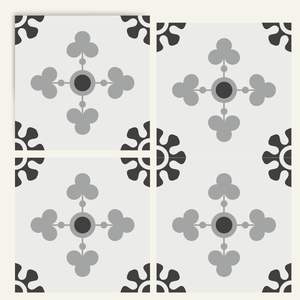 Carrelage en ciment fait main à motif traditionnel 200x200 pour sol - Product Image 4