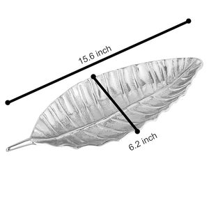 Plateau de dates en métal Rectangle de la plus haute qualité plateau de service au chocolat couleur or technique d'émail assiettes de plats AA de qualité alimentaire - Product Image 2