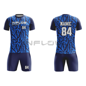 Maillot de football personnalisé pour adulte, respirant, en polyester, avec impression par sublimation et logo de nom, de haute qualité - Product Image 6
