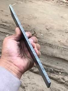 סכין מטבח פלדה באיכות גבוהה bilet damavel עם תבניות נוצה סולם raindrop 3 שנים אחריות - Product Image 2