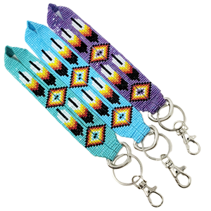 งานประดิษฐ์ทำมือลายปักลูกปัดสายคล้องพวงกุญแจลูกปัดงานประดิษฐ์ทำมือสำหรับเมล็ดพันธุ์ส่งเสริมการขาย - Product Image 4