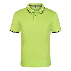 Polo con estampado de pantalla para hombre, ropa de algodón mezclado, camisetas de manga corta, logotipo personalizado, venta al por mayor, 2022 - Product Image 3