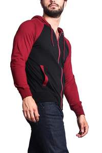 Sweat à capuche pour homme zippé vintage délavé à l'acide Broderie graphique personnalisée Coton lourd surdimensionné de haute qualité - Product Image 4