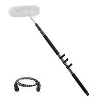 RAUBAY MA01 Bras de microphone réglable en fibre de carbone pour la vidéo