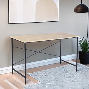 Escritorio para computadora Well Home Tasman en madera de haya negra - Product Image 4