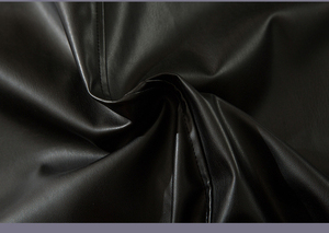Logo personnalisé OEM pour hommes Chemise en cuir artificiel à manches courtes avec poche plaquée en cuir PU - Product Image 6