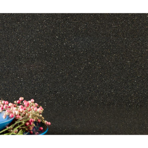 Best Sell Volcano <b>Black</b> Carrara 2cm 3cm Polished Quartz Slab Kitchen Countertop For Bulk Commercial Construction Use - Product Image 1