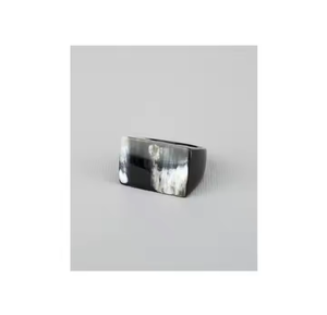 Handmade Horn <b>Ring</b> Best Design Handmade Natural Buffalo Horn <b>Ring</b> for Women High Quality Buffalo Horn by crescent <b>crafts</b> - Product Image 1