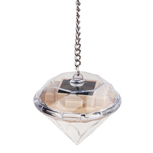 LAMPE SOLAIRE JARDIN DIADEME Diamanté, ensemble de 4 luminaires suspendus décoratifs - Product Image 3