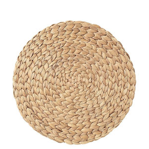 Tapis de jacinthe d'eau fait main simple et élégant offrant une beauté rustique et un style écologique pour les intérieurs et les repas de tous les jours - Product Image 3