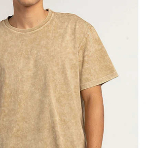 Camiseta de manga corta para hombre con lavado ácido personalizado de nuevo estilo 100% algodón Impresión digital Precio barato del fabricante Camisetas para hombre - Product Image 4