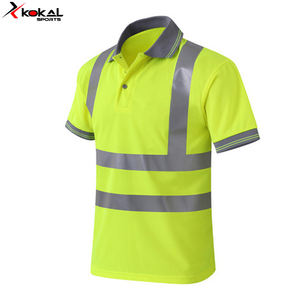 Your Own Reversible <b>Men</b> High Quality Safety Roadway Working for <b>Men</b> Work Wear Polo <b>T</b> <b>Shirt</b> by KOKAL SPORTS - Product Image 3