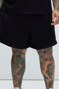 Pantalones cortos de gimnasio para hombre, pantalones cortos de algodón con cordón elástico, ligeros, transpirables, para correr, respetuosos con la piel - Product Image 4