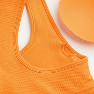 Ropa Interior Deportiva de Alta Resistencia para Mujer, con Relleno Integrado en el Pecho, Cierre Trasero sin Costuras, Top de Yoga, a Prueba de Impactos, Sujetador Deportivo con Efecto Push-Up - Product Image 4