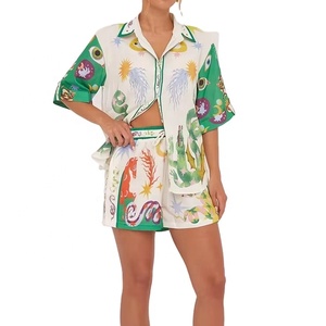 <b>Satin</b> Silk Pajamas for Women's <b>Set</b> <b>Pyjamas</b> Button Pigiama Donna Pjs Winter Mujer Pijama Sleepwear Nightwear Pizama Damska 2Pcs - Product Image 1
