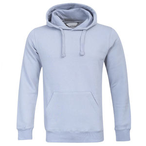 เสื้อฮู้ดแบบสวมหัวของผู้ชายเสื้อฮู้ดแบบสวมหัวสีทึบออกแบบได้ตามต้องการใส่สบายดีไซน์เฉพาะ - Product Image 2