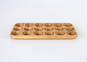 Natural finish wooden <b>egg</b> kitchen decor Wooden <b>Egg</b> Holder <b>Egg</b> Holder for home hotel and kitchenware - Product Image 4