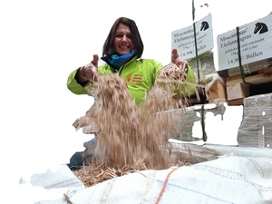 Granulés de briquette de chêne de qualité supérieure pour A1 classe 6mm livraison rapide sacs de 15kg motif de bâton pour le chauffage bas prix 99% cendres 0.09% - Product Image 2