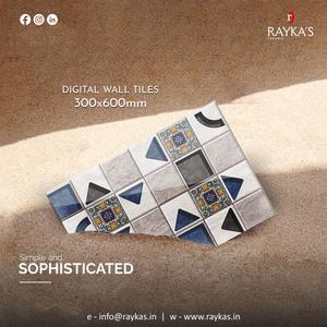 Colección de azulejos de pared digitales esmaltados de cerámica de último diseño Fabricante y productor indio - Product Image 2